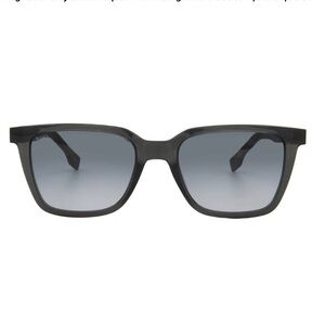 NWT Hugo boss Grey Shaded Square Men's sunglasses